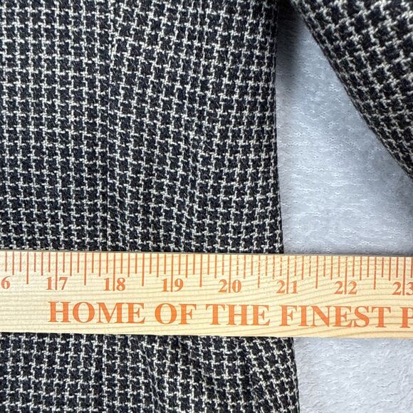 Ermenegildo Zegna Italy Blazer Jacket 42R Wool Cashmere Houndstooth Sport Coat - Picture 11 of 16